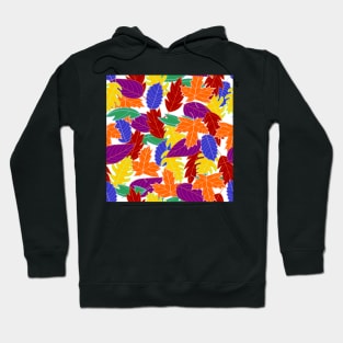 Leaves Pattern - Pile of Leaves Hoodie